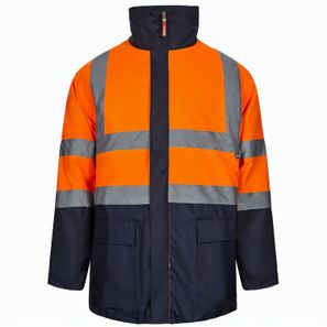 VL JUNO LARGE. Zweifarbiger 4-in-1-Parka (180 g/m²), aus Polyester (100%) mit PU-Beschichtung