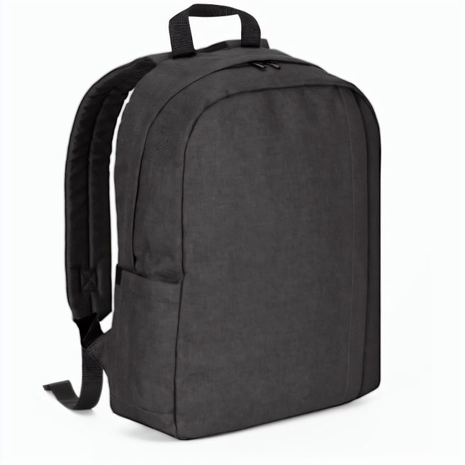 Produktabbildung GIJON. Laptop-Rucksack aus 600D recyceltem Polyester, HD und Innenfutter aus 210D recyceltem Polyester GIJON. Laptop-Rucksack aus 600D recyceltem Polyester, HD und Innenfutter aus 210D recyceltem Polyester