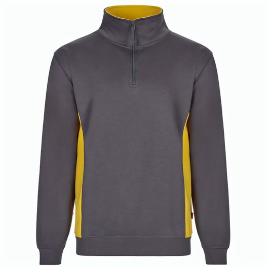 Produktabbildung VL SVAROG. Zweifarbiges Frottee-Sweatshirt (260 g/m²), aus Polyester (65 %) und Baumwolle (35 %) VL SVAROG. Zweifarbiges Frottee-Sweatshirt (260 g/m²), aus Polyester (65 %) und Baumwolle (35 %) (Bild 1)