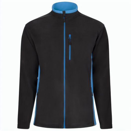 VL GERAS. Zweifarbige Fleecejacke (220g/m²) aus Polyester (100%) (Bild 1)