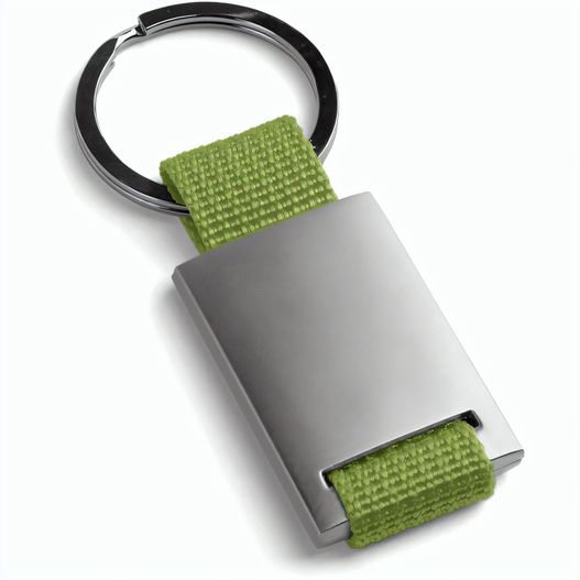 Produktabbildung GRIPITCH. Schlüsselanhänger aus Metall und Gurtband GRIPITCH. Schlüsselanhänger aus Metall und Gurtband (Bild 1)