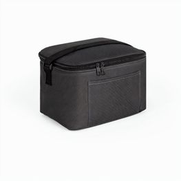 Produktabbildung CANCUN. Kühltasche aus recyceltem 600D-Polyester mit verstellbarem Gurtband 7 L CANCUN. Kühltasche aus recyceltem 600D-Polyester mit verstellbarem Gurtband 7 L