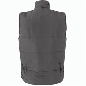 VL NERGAL. Steppweste, zweifarbig, mit mehreren Taschen (120g/m²), aus Polyester (100%)