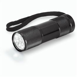 FLASHY. Taschenlampe aus Aluminium mit 9-LEDs
