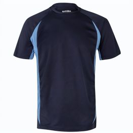 VL SLAYER. Zweifarbiges technisches T-Shirt mit Bird-Eye-Design (160 g/m²), aus Polyester (100%)