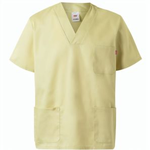 VL ILLAPA. Tunika aus Twill (190g/m²) mit kurzen Ärmeln, aus Polyester (65%) und Baumwolle (35%)