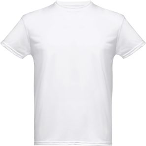 THC NICOSIA WH. Technisches T-Shirt für Männer. Farbe Weiß
