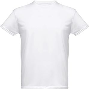 THC NICOSIA WH. Technisches T-Shirt für Männer. Farbe Weiß