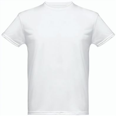 THC NICOSIA WH. Technisches T-Shirt für Männer. Farbe Weiß