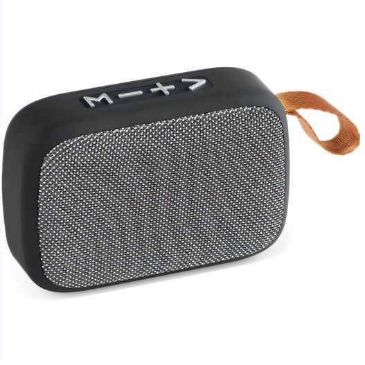 Produktabbildung GANTE. Lautsprecher 3W mit 2 Stunden Akkulaufzeit aus Polyester und ABS GANTE. Lautsprecher 3W mit 2 Stunden Akkulaufzeit aus Polyester und ABS (Bild 1)