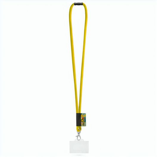 WATFORD. SET Lanyard Tube Long (Ø 7 mm) mit 9 mm Auslösekarabiner, Ø 7 mm Sicherheitsverschluss und 91 x 68 mm starrem Ausweis-/Kartenhalter (Bild 1)