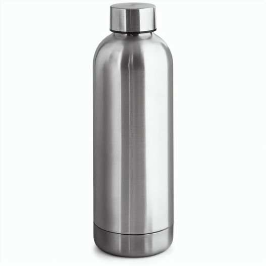 Produktabbildung ODIN METTALIC. Flasche aus 90% recyceltem Edelstahl 550 mL ODIN METTALIC. Flasche aus 90% recyceltem Edelstahl 550 mL (Bild 1)