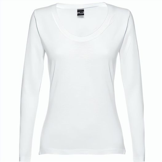 THC BUCHAREST WOMEN WH II. Langärmeliges tailliertes T-Shirt für Frauen (Bild 1)