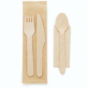 SUYA. Besteck-Set aus Holz
