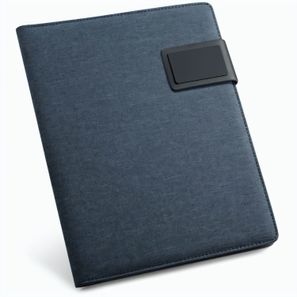 PYNCHON. A5-Schreibmappe aus Leinenimitat und PU mit linierte Seiten Schreibblock