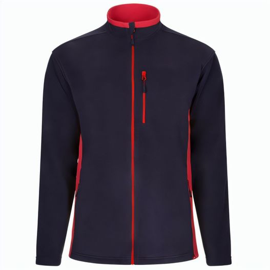 VL GERAS. Zweifarbige Fleecejacke (220g/m²) aus Polyester (100%) (Bild 1)