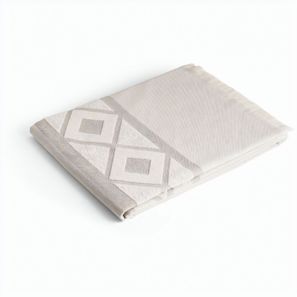 MALEK. Multifunktions- und Badetuch (350g/m²) aus Baumwolle (85%) sowie recycelter Baumwolle (15%), leicht und widerstandsfähig