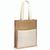 BRAGA. Jutetasche (240 g/m²) und Tasche aus 100% Baumwolle (140 gm²) (Bild 1)