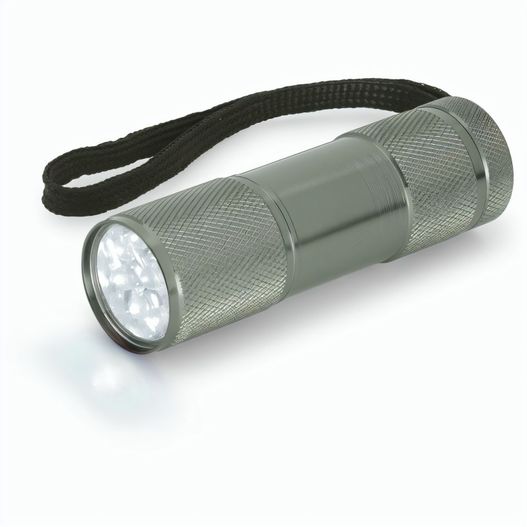 Produktabbildung FLASHY. Taschenlampe aus Aluminium mit 9-LEDs FLASHY. Taschenlampe aus Aluminium mit 9-LEDs (Bild 1)