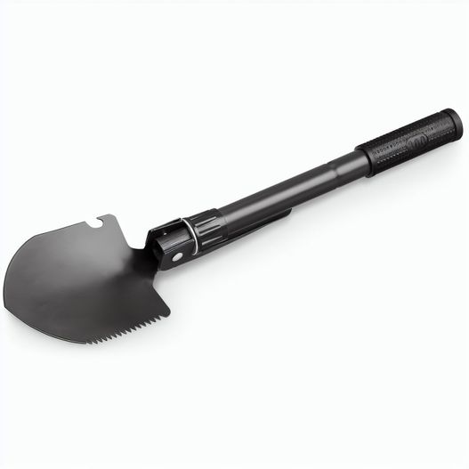 DIG. Faltbare Schaufel aus Metall mit Kompass (Bild 1)