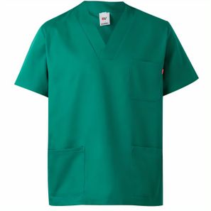 VL ILLAPA. Tunika aus Twill (190g/m²) mit kurzen Ärmeln, aus Polyester (65%) und Baumwolle (35%)
