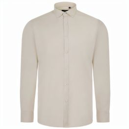 VL PRITHVI MAN. Hemd Oxford (180 g/m²) für Herren, aus Baumwolle (50 %), Polyester (45 %) und Elasthan (5 %)