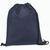 CARNABY. 210D Rucksacktasche mit schwarzen Zugbändern