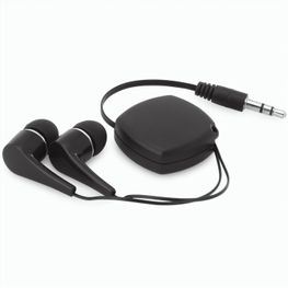 Produktabbildung PINEL. In-Ear Kopfhörer mit ausziehbarem 0.75 Meter Kabel aus ABS PINEL. In-Ear Kopfhörer mit ausziehbarem 0.75 Meter Kabel aus ABS