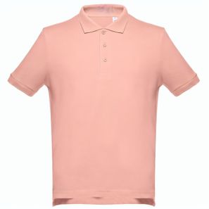 THC ADAM. Kurzarm-Poloshirt aus Baumwolle für Herren