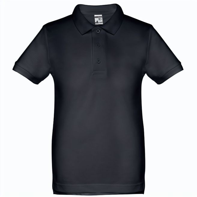 THC ADAM KIDS. Kurzärmeliges Baumwoll-Poloshirt für Kinder (unisex)