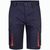 VL HEMERA. Zweifarbige Stretch-Bermudashorts mit mehreren Taschen (240 g/m²) aus Baumwolle (46 %), EME (38 %) und Polyester (16 %) (Bild 3)