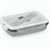 SAFFRON. Lunchbox. Faltbare hermetische Frischhaltebox aus Silikon und PP 640 mL