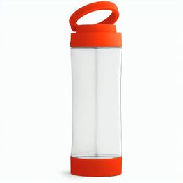 QUINTANA. Sportflasche aus Glas mit PP-Verschluss 390 ml