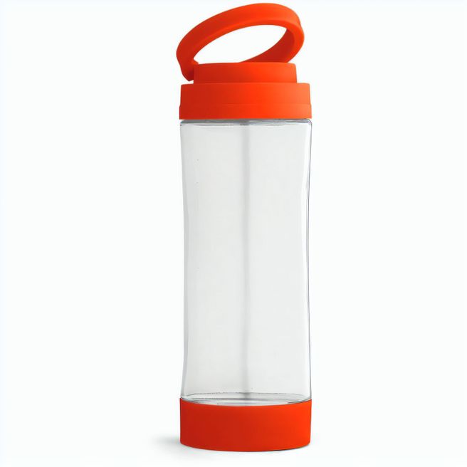QUINTANA. Sportflasche aus Glas mit PP-Verschluss 390 ml