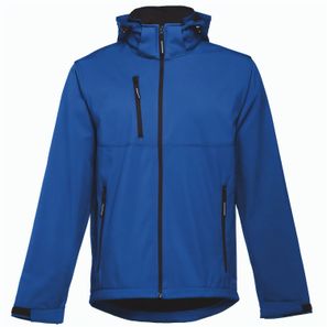 THC ZAGREB. Herren-Softshell-Jacke aus Polyester und Elastan