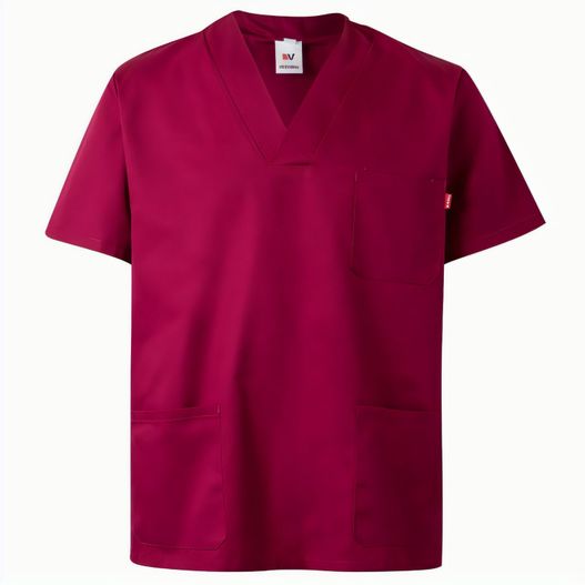 VL ILLAPA. Tunika aus Twill (190g/m²) mit kurzen Ärmeln, aus Polyester (65%) und Baumwolle (35%) (Bild 1)
