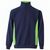 VL SVAROG. Zweifarbiges Frottee-Sweatshirt (260 g/m²), aus Polyester (65 %) und Baumwolle (35 %)