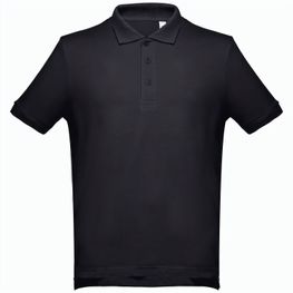 THC ADAM. Kurzarm-Poloshirt aus Baumwolle für Herren