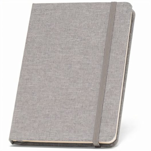 Produktabbildung BOYD. A5 Notizbuch aus recyceltem Polyester (100% rPET) mit linierten Blättern BOYD. A5 Notizbuch aus recyceltem Polyester (100% rPET) mit linierten Blättern (Bild 1)