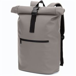 PORTLAND. Roll-Top-Rucksack aus PU mit Laptopfach, 16“