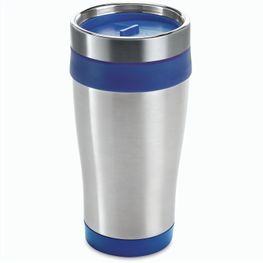 BATUM. Reisebecher aus Edelstahl und PP, 420 ml