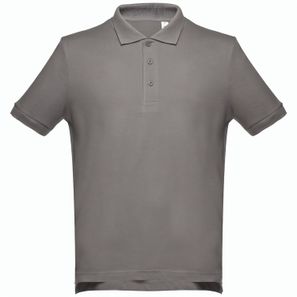 THC ADAM. Kurzarm-Poloshirt aus Baumwolle für Herren