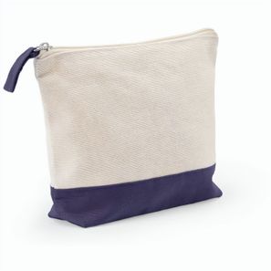 DAPHNE. Kosmetiktasche aus 100 % Baumwolle (320 g/m²), zweifarbig