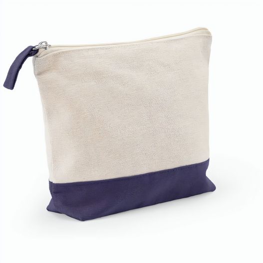 DAPHNE. Kosmetiktasche aus 100 % Baumwolle (320 g/m²), zweifarbig (Bild 1)