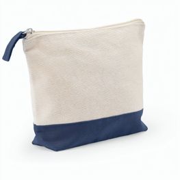 DAPHNE. Kosmetiktasche aus 100 % Baumwolle (340 g/m²), zweifarbig