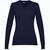 THC MILAN WOMEN. Pullover mit V-Ausschnitt für Damen aus Baumwolle und Polyamid (Bild 3)