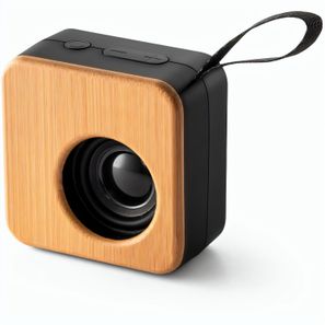 MAYER. Lautsprecher 3W mit 4 Stunden Akkulaufzeit aus Recyceltes ABS (100% rABS) und Bambus