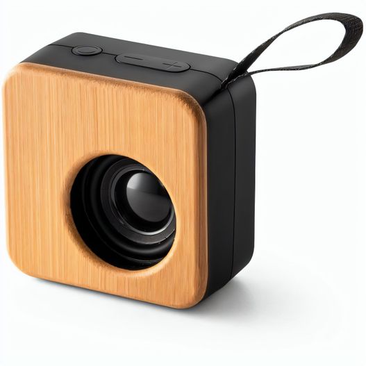 MAYER. Lautsprecher 3W mit 4 Stunden Akkulaufzeit aus Recyceltes ABS (100% rABS) und Bambus (Bild 1)