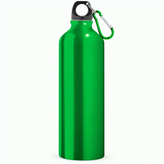 Produktabbildung LANDSCAPE L. Aluminium-Sportflasche mit Karabiner 800 ml LANDSCAPE L. Aluminium-Sportflasche mit Karabiner 800 ml (Bild 1)