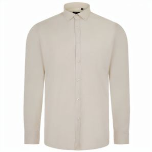 VL PRITHVI MAN. Hemd Oxford (180 g/m²) für Herren, aus Baumwolle (50 %), Polyester (45 %) und Elasthan (5 %)